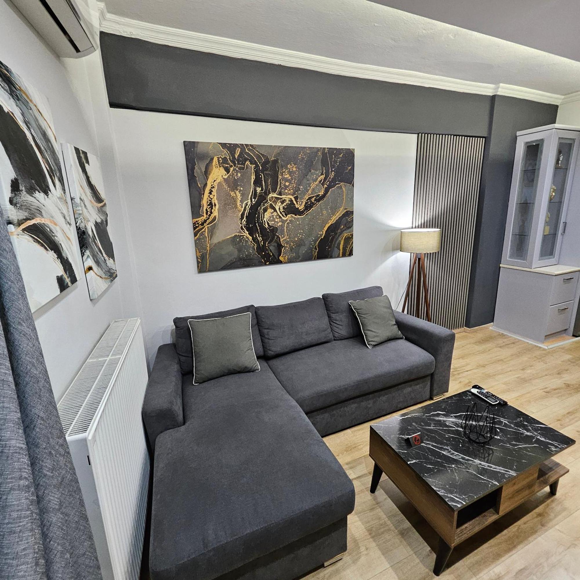 Central 3 Modern Apartment With Free Parking Serres Exterior foto