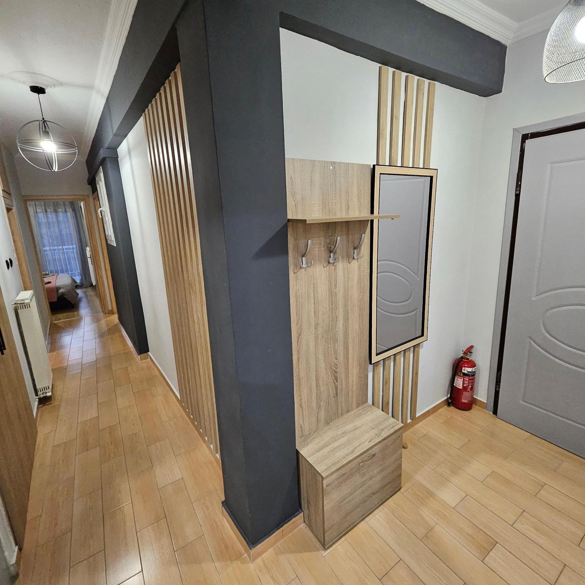 Central 3 Modern Apartment With Free Parking Serres Cameră foto